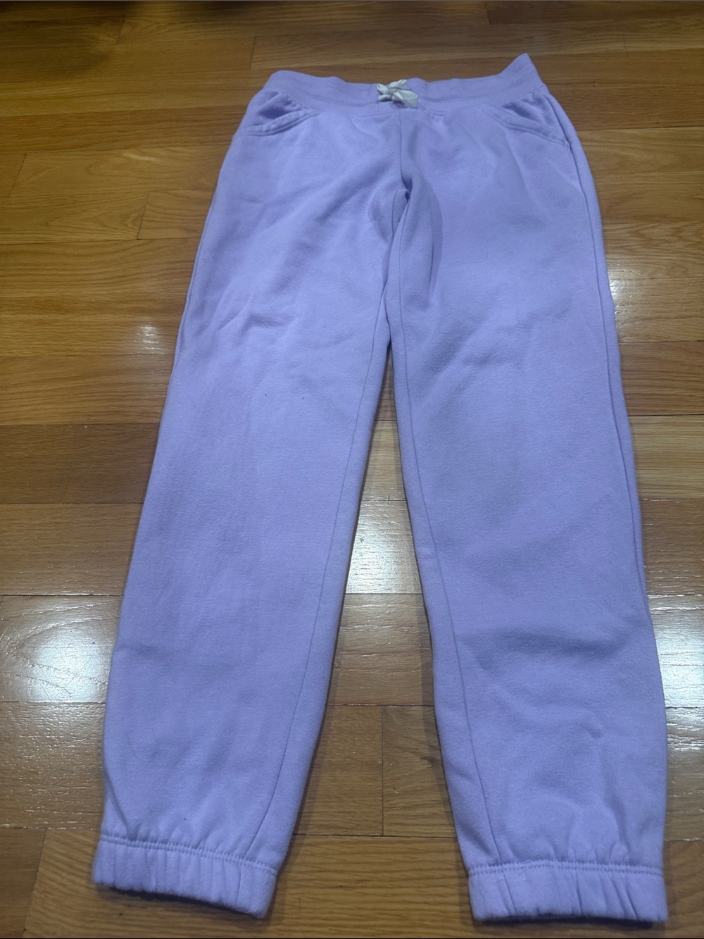 Cat & Jack girl lilac sweatpants size 10-12 .